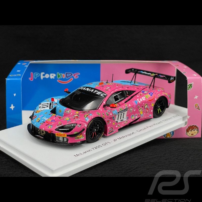 McLaren 720S GT3 Nr 111 1000km Paul Ricard / GT World Challenge 2022 JP for kids 1/43 Spark SP426