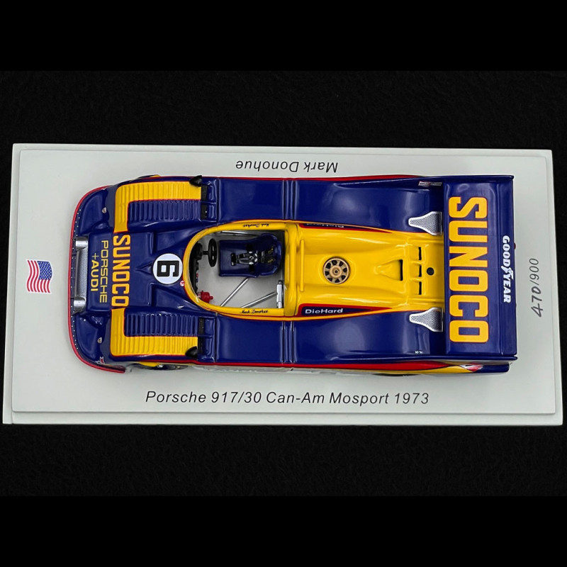 Porsche 917 /30 TC n° 6 Sunoco 7th Can-Am Mosport 1973 Mark Donohue 1/43  Spark US166