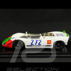 Porsche 908 /02 n° 272 4ème Targa Florio 1969 Willi Kaushen 1/43 Spark S9247