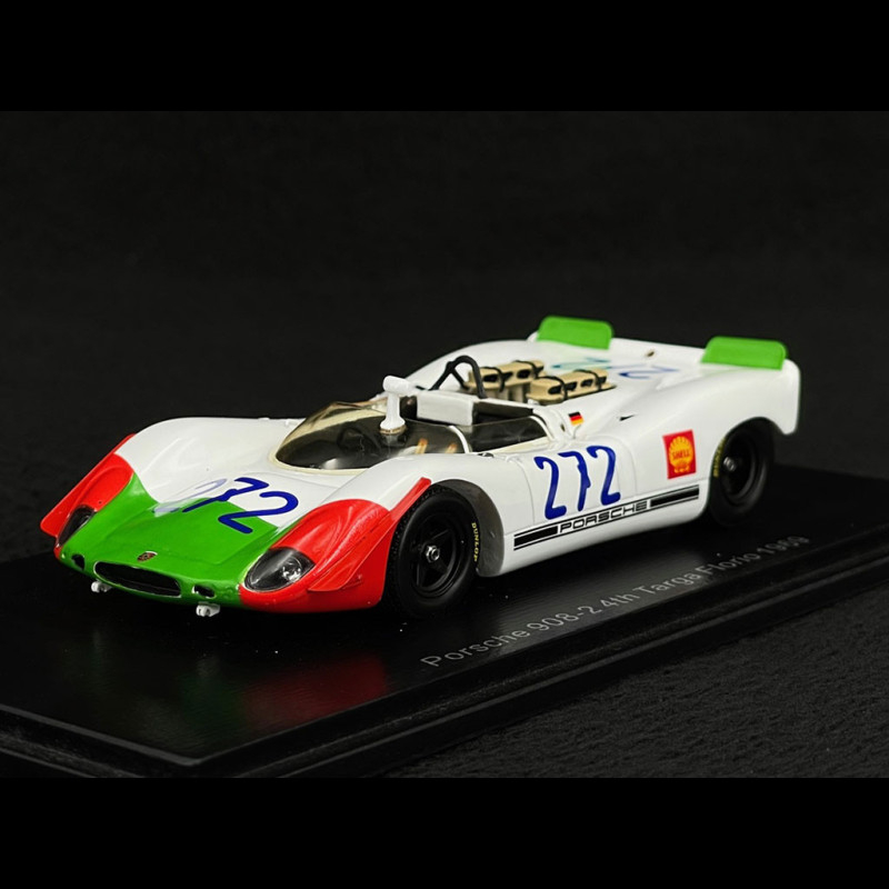 Porsche 908 /02 n° 272 4th Targa Florio 1969 Willi Kaushen 1/43 Spark S9247