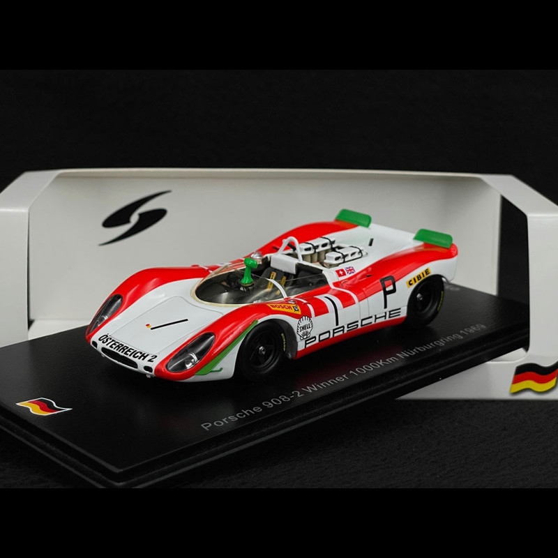 Porsche 908 /02 n° 1 Winner 1000km Nürburgring 1969 Jo Siffert 1