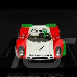 Porsche 908 /02 n° 1 Vainqueur 1000km Nürburgring 1969 Jo Siffert 1/43 Spark SG823