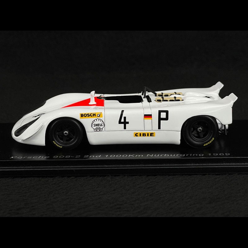 Porsche 908 /02 n° 4 2nd 1000km Nürburgring 1969 Hans Herrmann 1