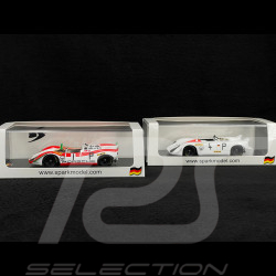 Duo Porsche 908 /02 1000km Nürburgring 1969 1/43 Spark SG823-SG824