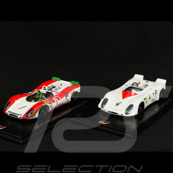 Duo Porsche 908 /02 1000km Nürburgring 1969 1/43 Spark SG823-SG824