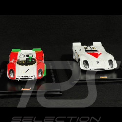 Duo Porsche 908 /02 1000km Nürburgring 1969 1/43 Spark SG823-SG824