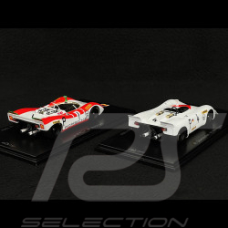 Duo Porsche 908 /02 1000km Nürburgring 1969 1/43 Spark SG823-SG824