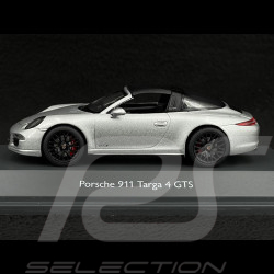 Porsche 911 Carrera GTS Targa Typ 991 2017 Platinsilber metallic 1/43 Schuco 450759800