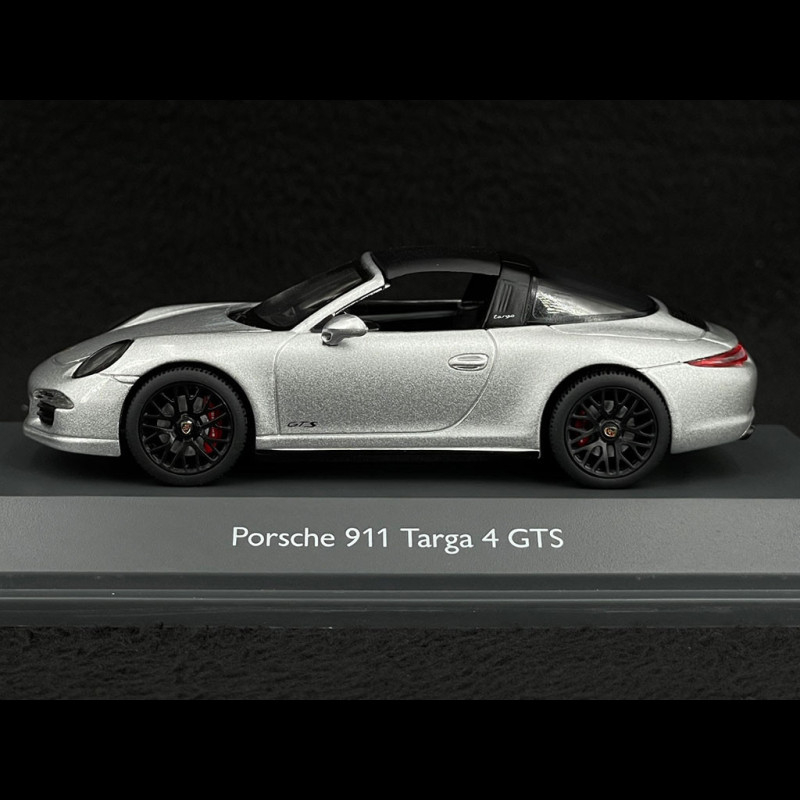 Porsche 911 Targa 4 GTS Typ 991 2017 Platinsilber metallic 1/43 Schuco  450759800