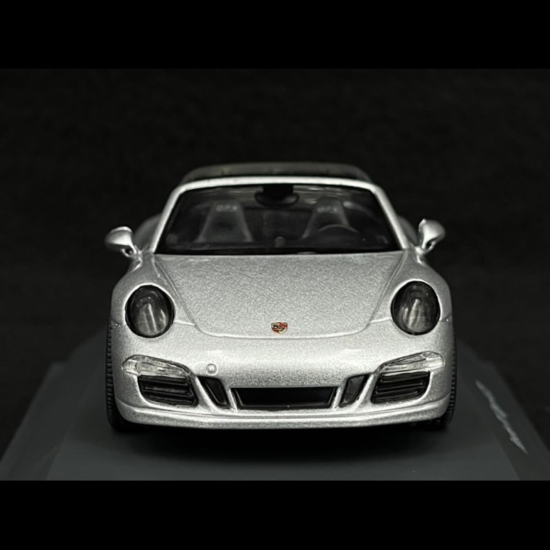 Porsche 911 Targa 4 GTS Type 991 2017 Platine Silver metallic 1/43 Schuco  450759800