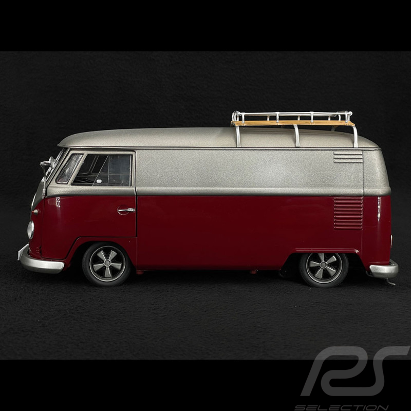 Volkswagen Combi T1b Bus Low rider 1962 Rot / Grau 1/18 Schuco 450045600
