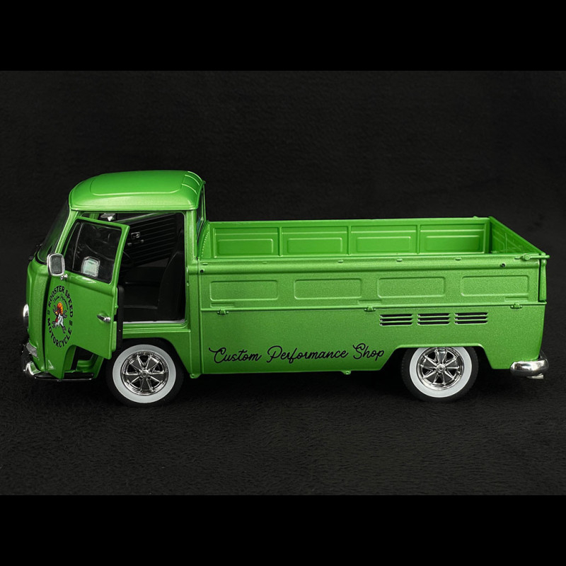 Volkswagen Combi T2 Pickup Low rider 1968 Apple green 1/18 Solido