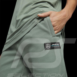 Mercedes AMG Pants F1 Team Puma Slim Sotshell Khaki 621151-07 - men