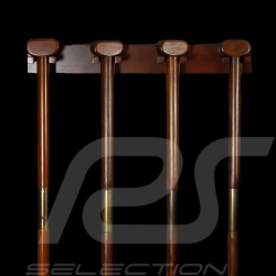 Wooden Exhibition rack for Decorative Oars Royal Barge 69 cm