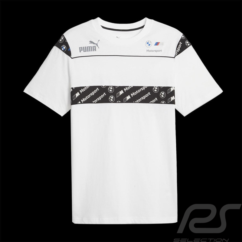 T-shirt Puma men White BMW Motorsport - 621868-02