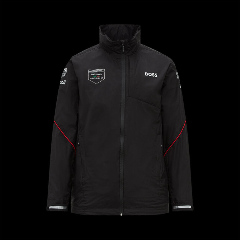 Genuine Porsche Motorsport Knit Jumper - Black, BOSS - Unisex