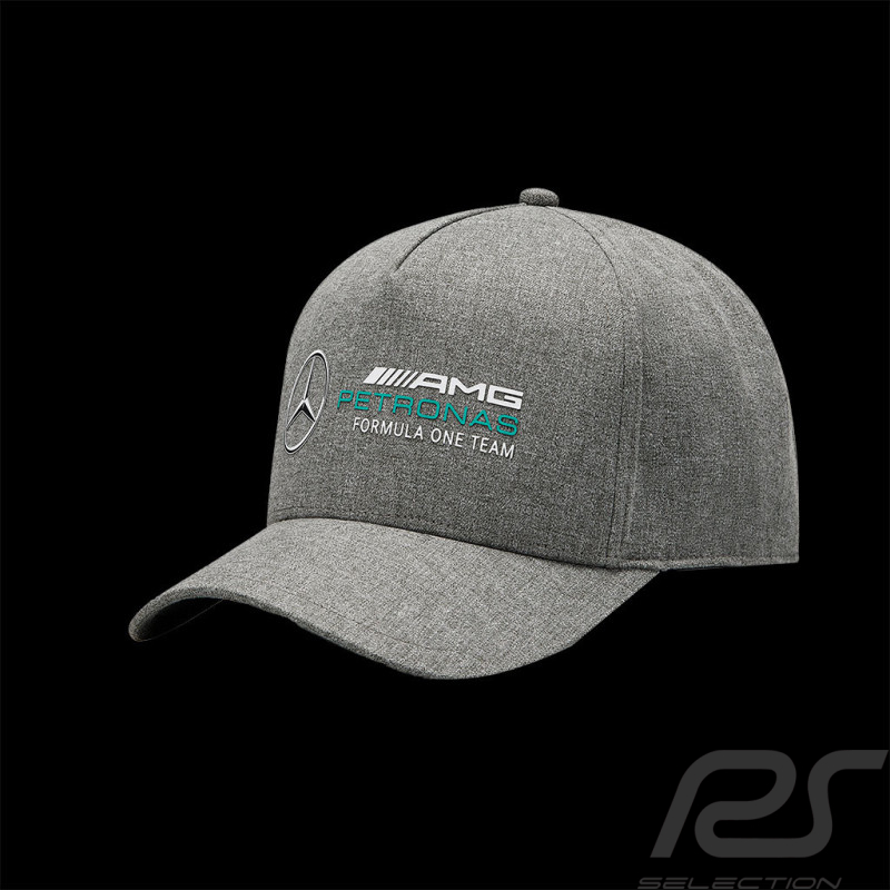 Mercedes AMG Kappe F1 Team Grau meliert 701202231-003 - unisex