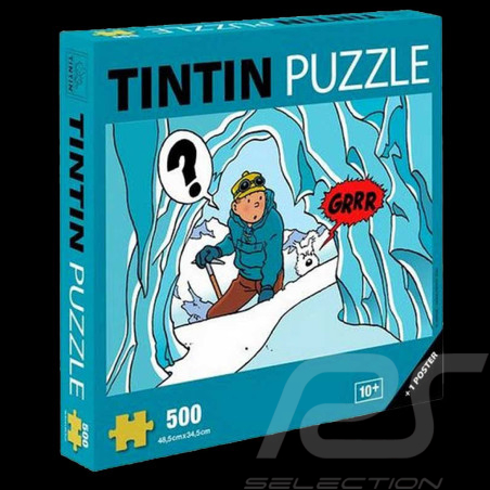 Puzzle Tintin Grotte du Tibet - Tintin au Tibet 500 pièces 48.5 x 34.5 cm 81553