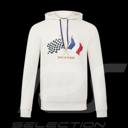 Sweatshirt 24h Le Mans Hundertjärigen Jubiläum Hoodie mit Kapuze Weiß - Herren