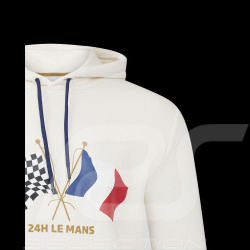 Sweatshirt 24h Le Mans Hundertjärigen Jubiläum Hoodie mit Kapuze Weiß - Herren