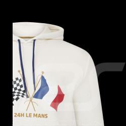 Sweatshirt 24h Le Mans Centenaire Hoodie à Capuche Blanc - Homme