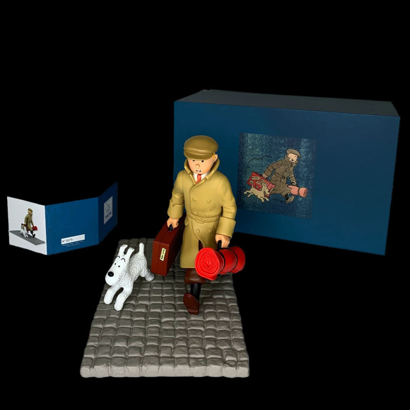 Collectible Resin Figure Tintin and Snowy ils arrivent !! 22cm (45994)