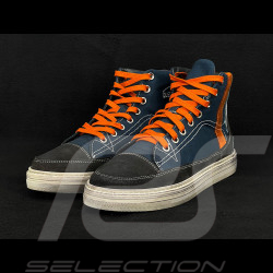Chaussures Dust and Fury Monaco Finish Line Toile / Cuir Bleu - Homme