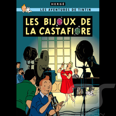 Poster Tintin - Les Bijoux de la Castafiore 50 x 70 cm 22200