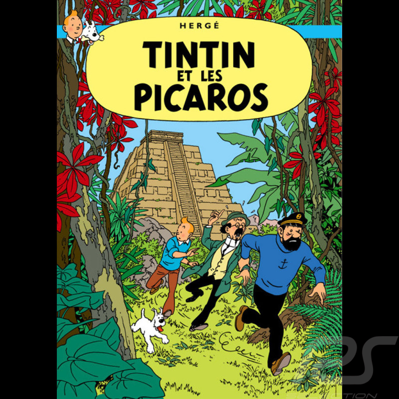 Tintin Poster - Tintin And The Picaros 50 x 70 cm 22220