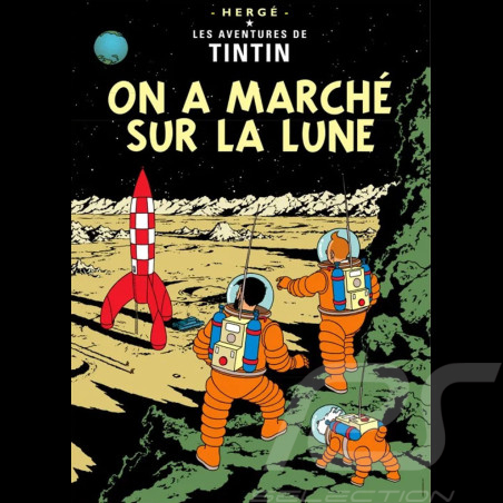 Tintin Poster - Explorers On The Moon 50 x 70 cm 22160