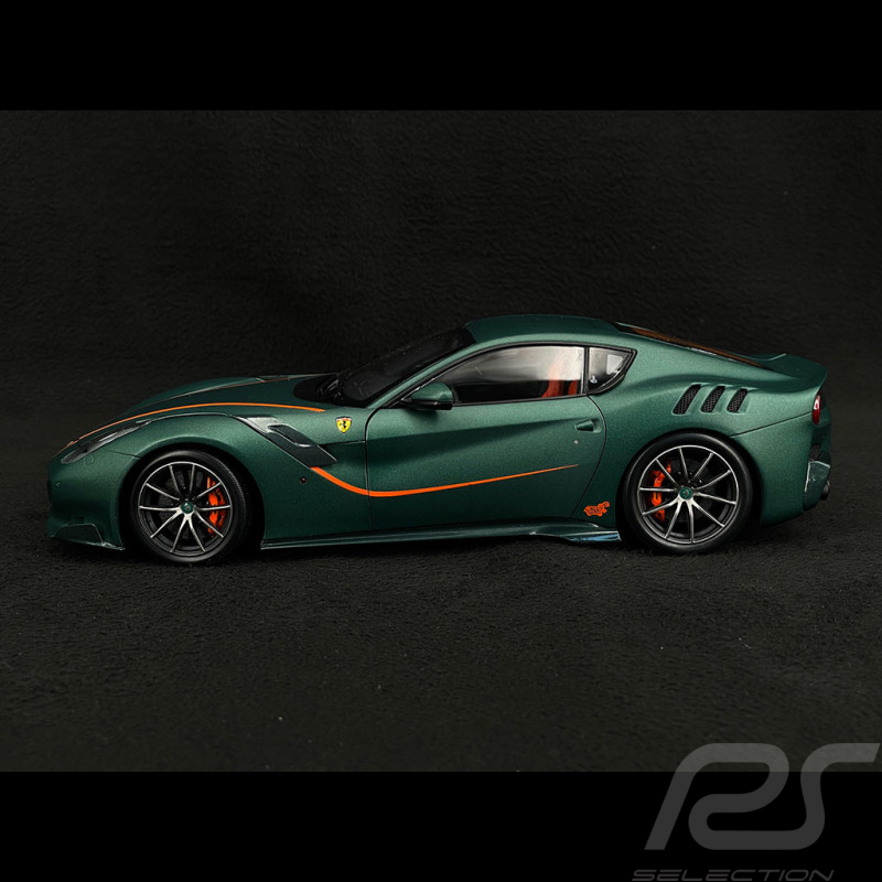 Ferrari F12 TDF 2015 Tour de France Matt grün Verde Opaco 1/18 BBR BBR182105DIE