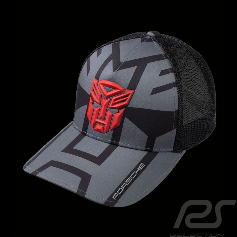 Porsche Kappe X Transformers Autobot Grau / Schwarz / Rot WAP6700030PESS