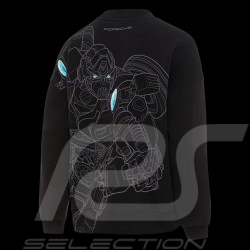 Sweatshirt Porsche x Transformers Oversize Noir WAP676PESS - Mixte