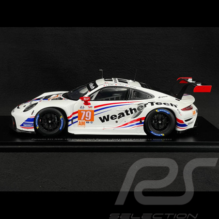 Porsche 911 RSR-19 Type 991 n° 79 2ème 24h Le Mans 2022 1/18 Spark 18S821