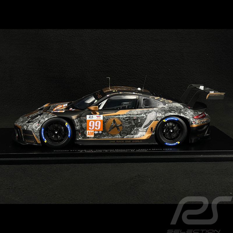 Porsche 911 RSR-19 Type 991 n° 99 24h Le Mans 2022 Hardpoint Motorsport 1/18 Spark 18S825