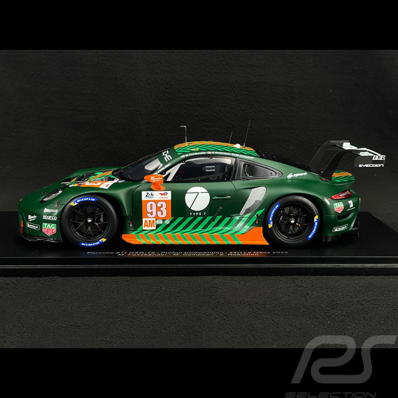 Porsche 911 RSR-19 Type 991 24h Le Mans 2022 N°93 1/18 Spark 18S823