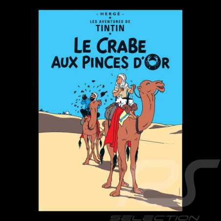 Póster Tintín - El Cangrejo...