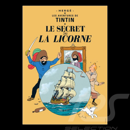 Póster Tintín - El secreto...