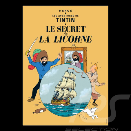 Poster Tintin - Le secret de la licorne 50 x 70 cm 22100