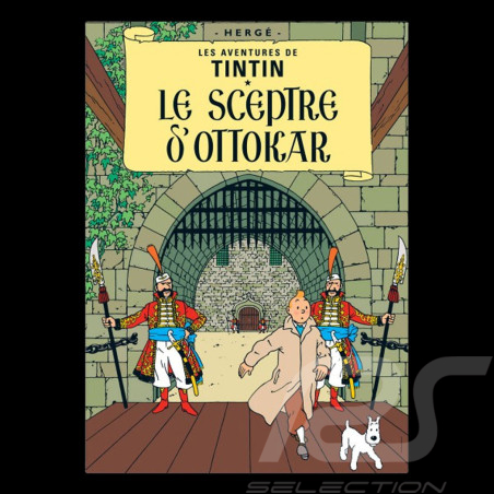 Póster Tintín - El Cetro de...