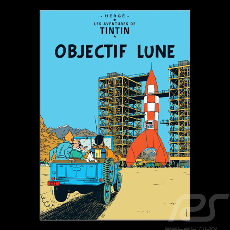 Tintin Poster - Destination Moon 50 x 70 cm 22150
