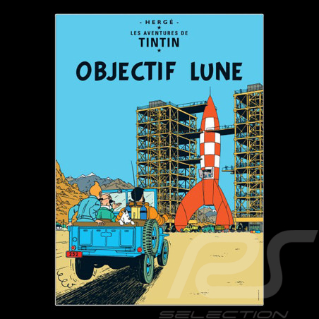 Póster Tintín - Objetivo...