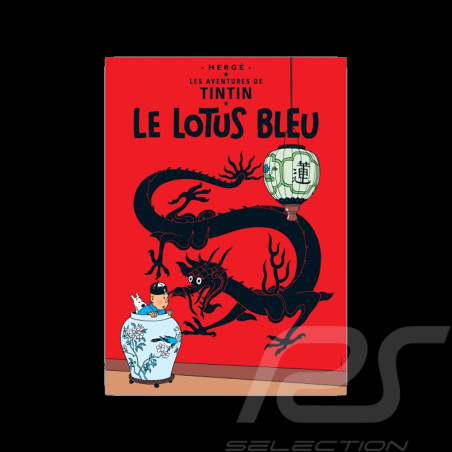 Tintin Poster - The Blue Lotus 50 x 70 cm 22040