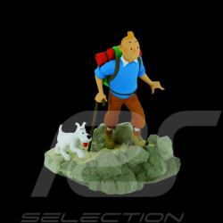 Figurine Tintin et Milou - Randonneurs - Objectif Lune 28 cm 47000