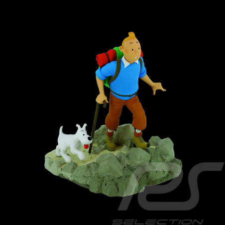 Figurine Tintin et Milou - Randonneurs - Objectif Lune 28 cm 47000