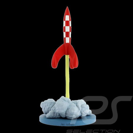 Fusée Tintin - On a marché sur la Lune Résine 43 cm 46405