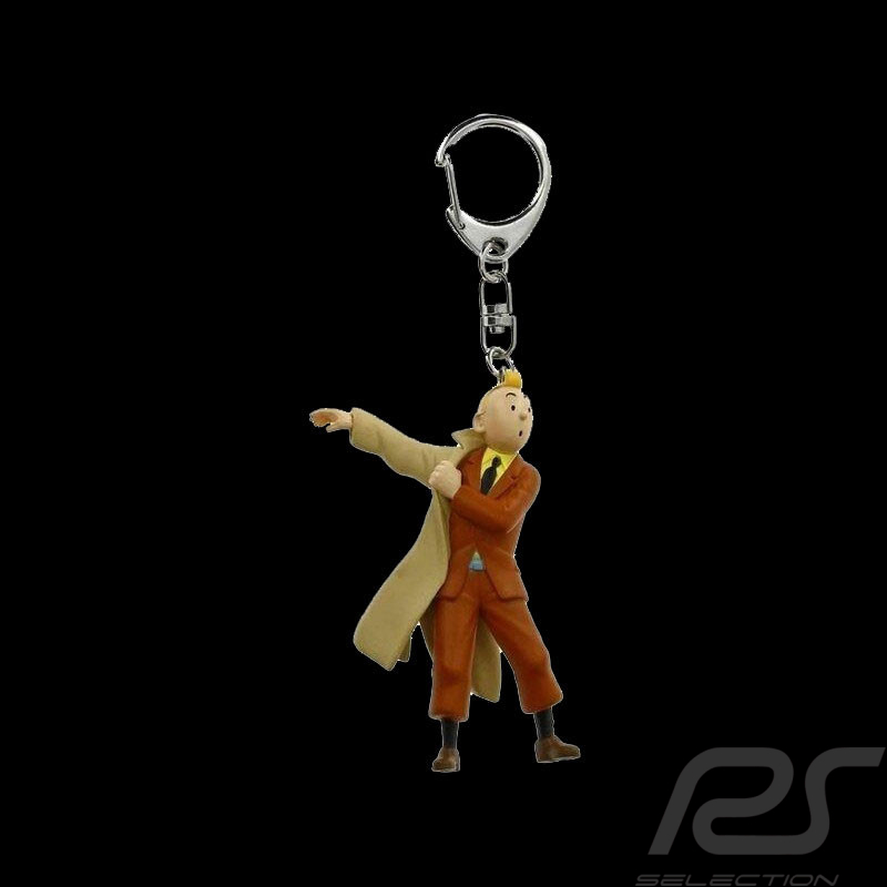 Porte-clés Tintin Trench coat - Le Crabe aux Pinces d'Or 42479