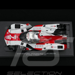 Toyota GR010 Hybrid n° 7 2ème 24h Le Mans 2022 Gazoo Racing 1/18 Spark 18S800