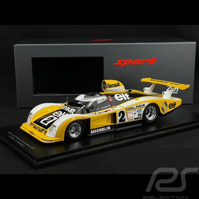 Alpine A442 B n° 2 Vainqueur 24h Le Mans 1978 Renault Sport Elf 1/18 Spark 18LM78