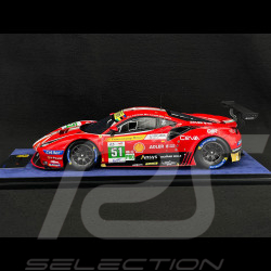 Ferrari 488 GTE Evo n° 51 2ème Classe 24h Le Mans 2022 AF Corse 1/18 LookSmart LS18LM032